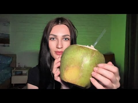 ASMR with Coconut | Gentle Tapping & Soft Scratching for Deep Relaxation