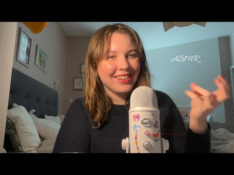 Asmr hello im back ramble :)