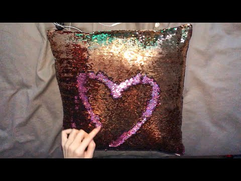 ASMR | Mermaid/Sequin Pillow Scratching & Visuals 🧜‍♀️ (No Talking)