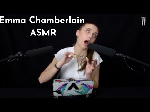 Emma Chamberlain Giving Your ASMR for 9 Minutes Straight (LITTLE TALKING)