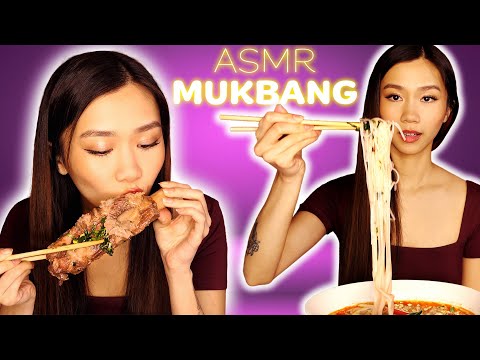 ASMR Pho Delight 🍜 Savannah's Ultimate Savory Feast Sounds (Slurp, Eating, Chomp) Soft Whispers ❤️