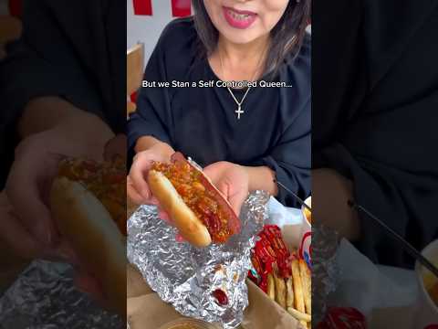 ASIAN MOM EATING FIVE GUYS GONE VERY WRONG #shorts #viral #mukbang