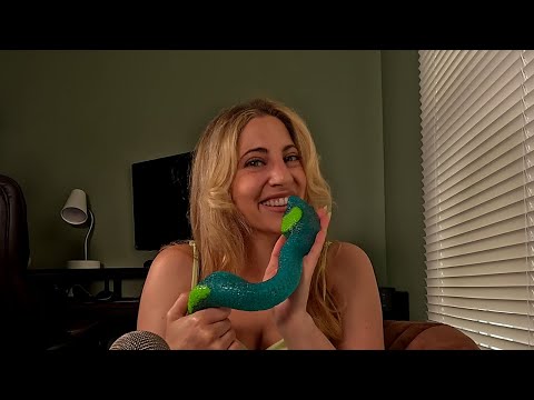 Triggering Your Tingles By Eating A Giant Gummy Snake 🐍