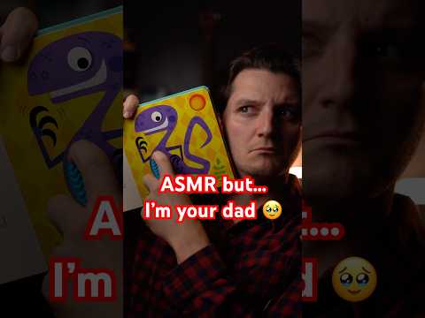 ASMR perfect for a 3 year old 😂 #asmr #tingles #books #triggersforsleep #sleep