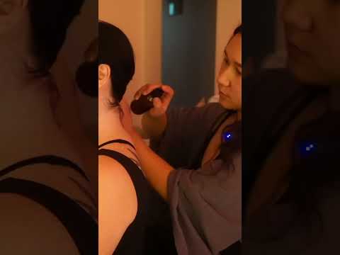 Part 9 | Neck and back tracing with Caitlin @asmrkitten #asmr #relaxing #asmrvideo #relaxing #calm