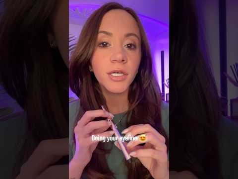 Doing Your Eyeliner #asmr