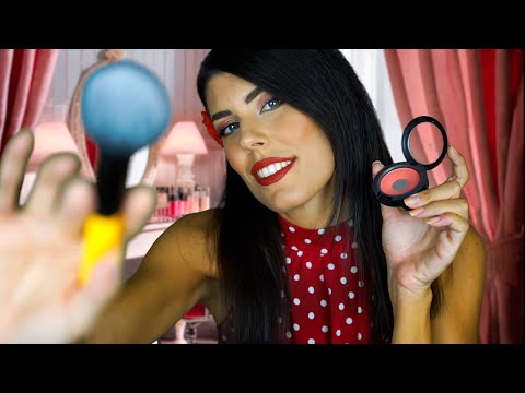 ASMR 💄 MAKEUP ARTIST ANNI '50 • ROLEPLAY