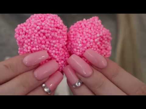 ASMR EXTREME STICKY SOUNDS WITH STYROFOAM SLIME