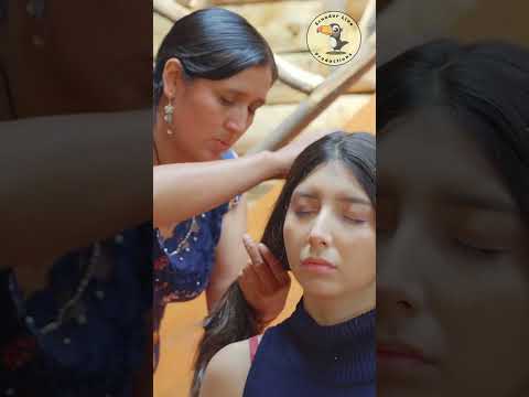 A soft whispering ASMR massage & energy cleansing by Esperanza #shorts #asmr