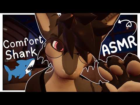 [Furry ASMR] Shark visits your boat to give tingles [Sleep-aid] Soft-spoken] [Mouth sounds]