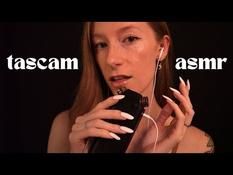 ASMR | Tingly trigger words with the TASCAM ✨ (Articulated whispers)