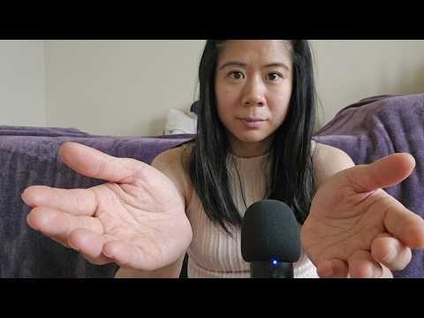 ASMR 🤭 The TINGLIEST Hand Movements + Inaudible Mouth Sounds | Relaxing Triggers