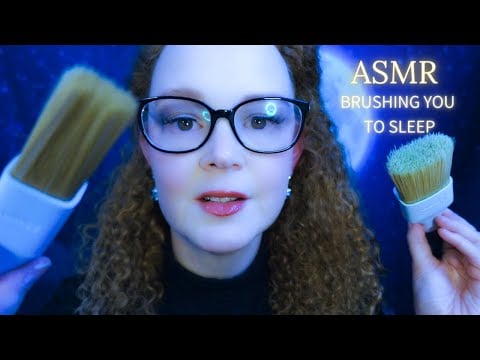 ASMR Soft Spoken Rambling | Face Brushing, Fluffy Mic Ocean Sounds, Personal Attention