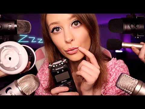 ASMR: BRUITS DE BOUCHE ULTRA PUISSANTS AVEC TOUS MES MICROS 😍 (100% frissons) 💤
