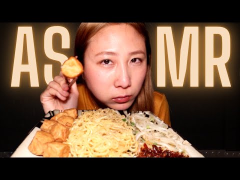 Fish balls 🐡 with egg noodles #ASMR Mukbang