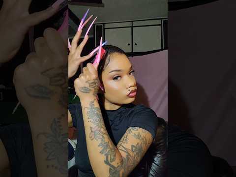ASMR doing a slick back on my hair part 2 #shorts #asmr