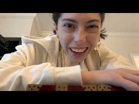 ASMR Show and Tell- Tapping on a cool box and it's contents (Lofi Fast and Aggressive)