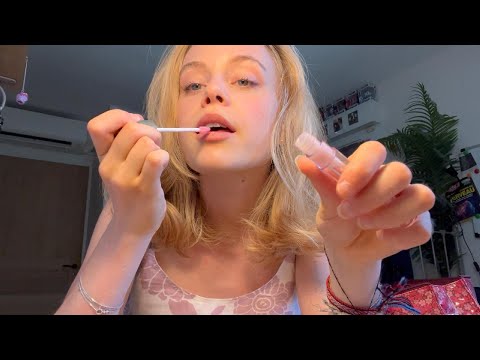 ASMR - grwm to calm down... ( speaking french and english )