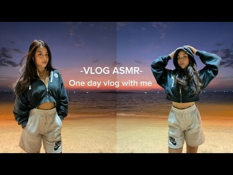 Vlog ASMR Ep.1 | shein try on haul for take a walk , walk sounds, scratching fabric (public asmr)