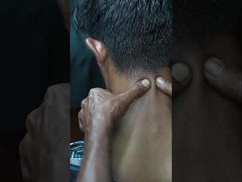 November 2025 : Old School Barber's Calming Head & Neck Massage ASMR | Stress Relief & Sleep #shorts