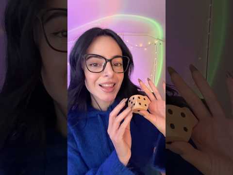 wooden dice guessing game ✨ #asmr #sleep #triggersforsleep #asmrrelaxation