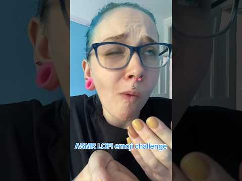 that ice cube almost went on the floor🤣(full on tok) #asmremojichallenge #lofiasmr #shorts #asmr