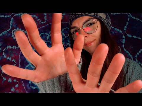 ASMR Healing Hand Movements 🩷 Mouth Sounds & Whispers ✨