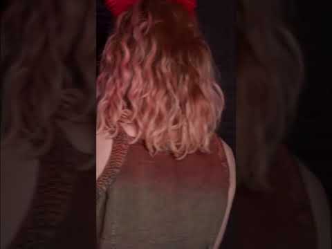 Devil Horn ASMR Artist Creates Unique Foam Tingles #shorts