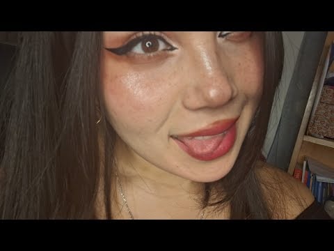 asmr ♡ hago spit painting en mis peluches ☆