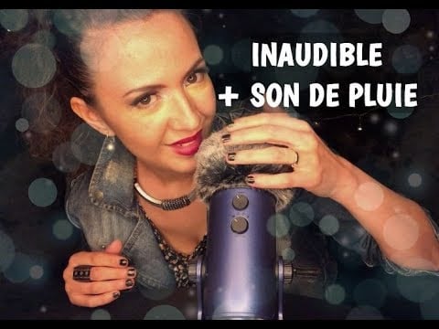 ❤️ASMR PURE INAUDIBLE + FLUFFY MICRO + SON DE PLUIE