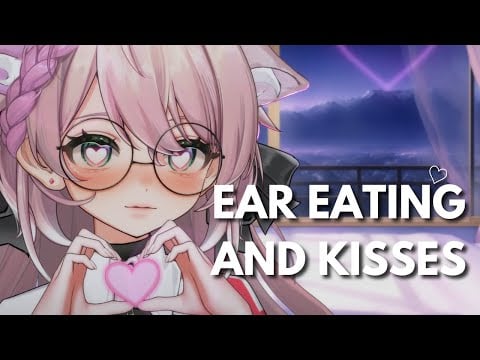ASMR Ear Eating and Kisses ♡ (Binaural) (3DIO)