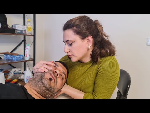 💈RELAX & SLEEP w/ ASMR FACE, HEAD & NECK MASSAGE | PHYSIO LADY