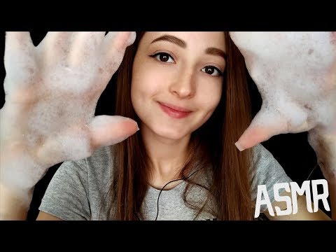 АСМР Звуки Шампуня, Воды,Пены, Движение рук | ASMR Shampoo, Hand Movement