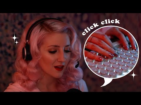 Ring Ring! ☎️ Whisperland Survey Calling (ASMR soft spoken + keyboard typing)