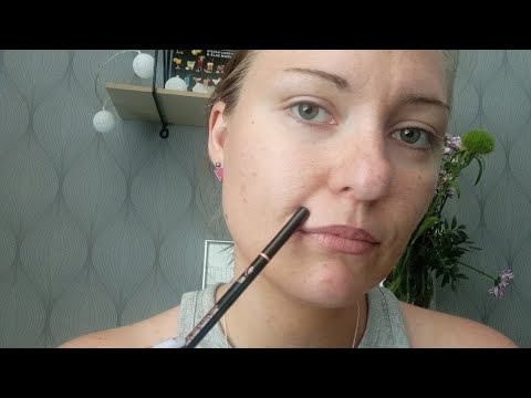 ASMR- Face touching, personal attention to my face