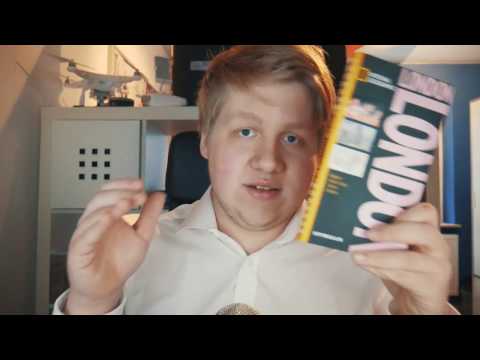 ASMR German I Reisebüro, London Guide (Role Play, Deutsch)