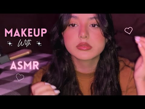 Oi :) ASMR - MAQUIA E FALA 