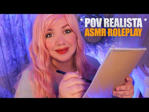 ASMR Te DIBUJO * 100% Realista * Roleplay Español 4K ✏️