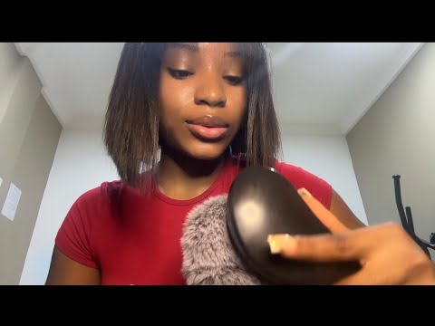 ASMR Scalp Massage and Hair Treatment (combing your hair)