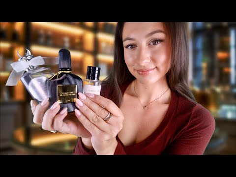 ASMR Perfume Shop Roleplay | Spraying, Tapping, Whispering