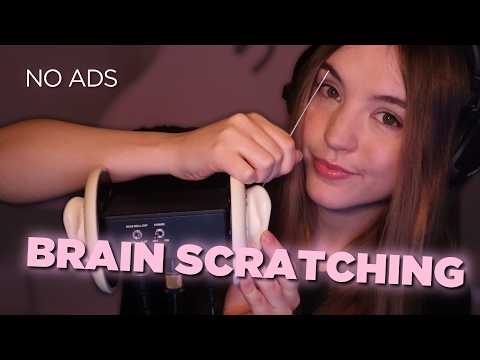 ASMR 💕 Deep In-Ear Brain Scratches 💕 NO ADS 💕 1 HOUR