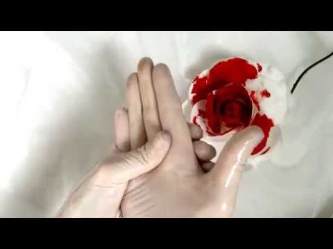 White Tight Latex Gloves and Oil  [[ASMR]]