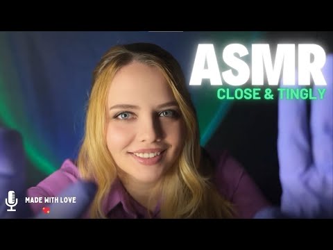 ASMR Realistic Massage Using Many Gloves | Close & Tingly
