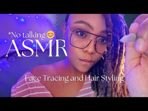 No Talking ASMR | Face Tracing & Head Scratches | Relaxing & Tingly Experience | Accio.Tingles