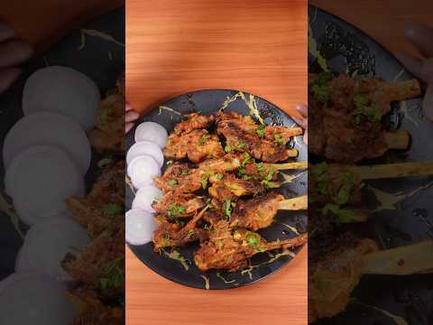 🍖 ASMR Mutton Chaap Fry 🔥 | Spicy & Crispy Mutton Sounds 🤤 #shorts #short #mutton