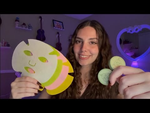 ASMR Doing Your Wooden Skincare Before Bed - Personal Attention for Deep Sleep😴
