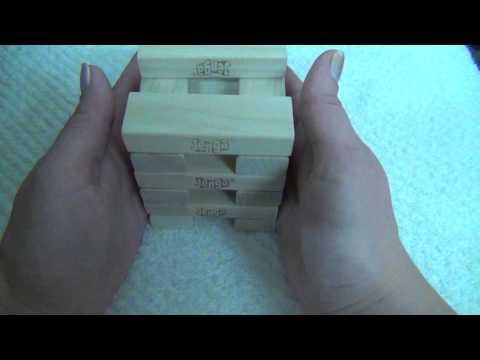 Jenga blocks Stacking ASMR, part 6