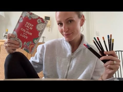 ASMR Mindful Drawing – Reset Your Nervous System With Me