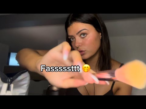 ASMR🌙 Fast makeup triggers😍💤
