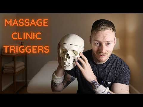 ASMR Massage Clinic Exam & Skull Triggers for Deep Relaxation